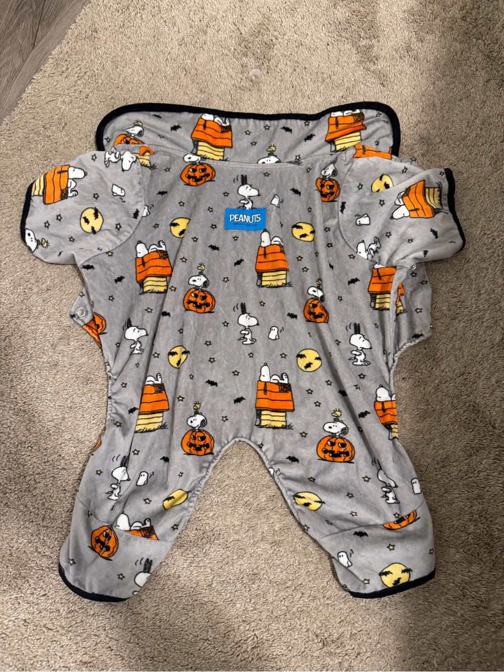 Medium Dog Halloween Onesie - Peanuts Snoopy Halloween
